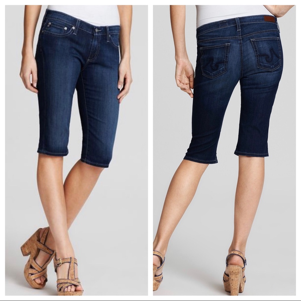 AG The Malibu Bermuda Short Moroccan Wash Size 25 - Picture 7 of 8